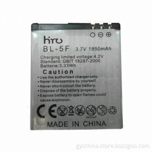 Smartphone battery, rechargeable Li-ion pack, high capacity